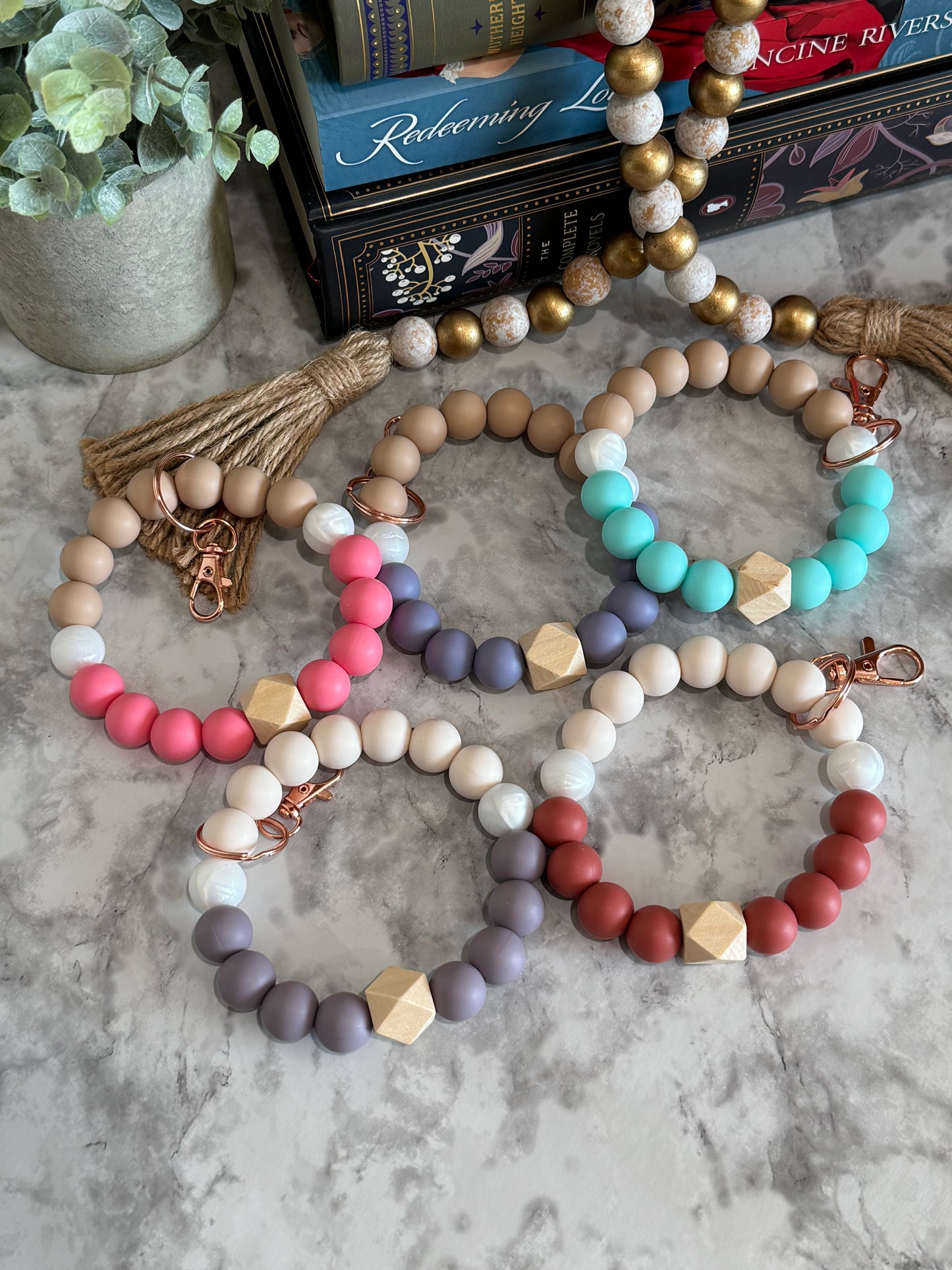 Silicone Bead Wristlet