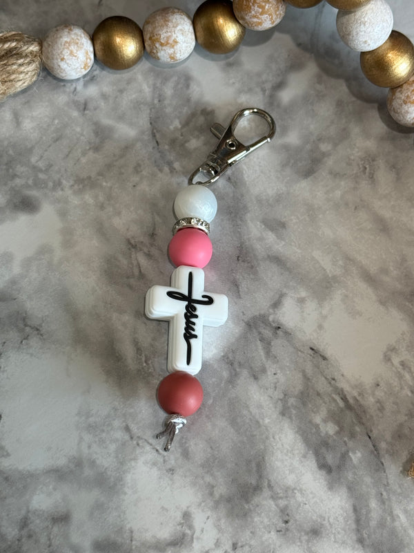 Cross Keychain