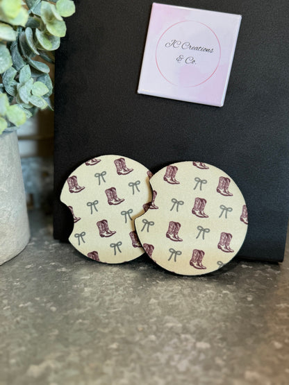 Western Car Coasters