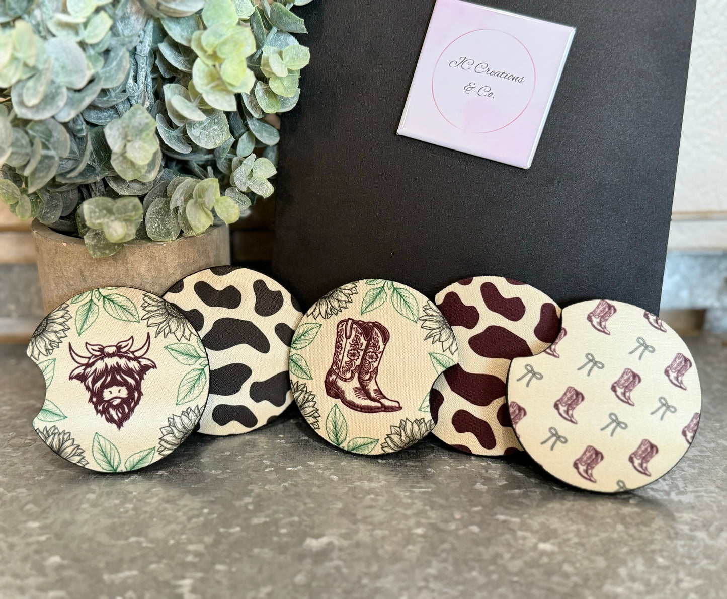 Western Car Coasters