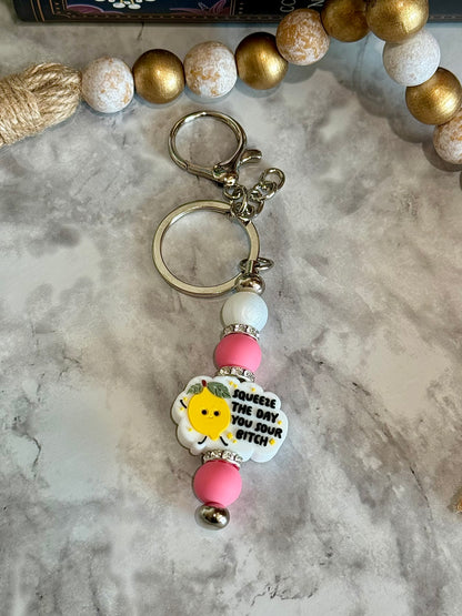 Squeeze the Day Keychain