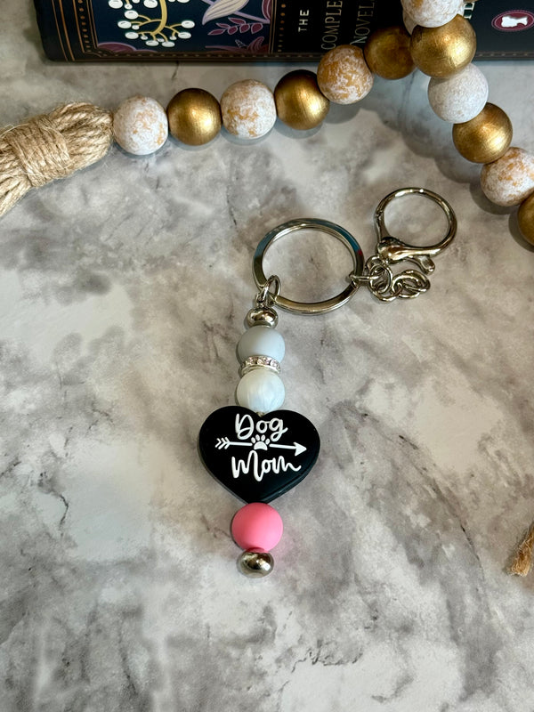 Dog Mom Keychain