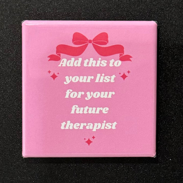 Future Therapist List Magnet