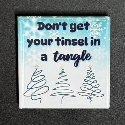 Funny Christmas Magnet Set of 5