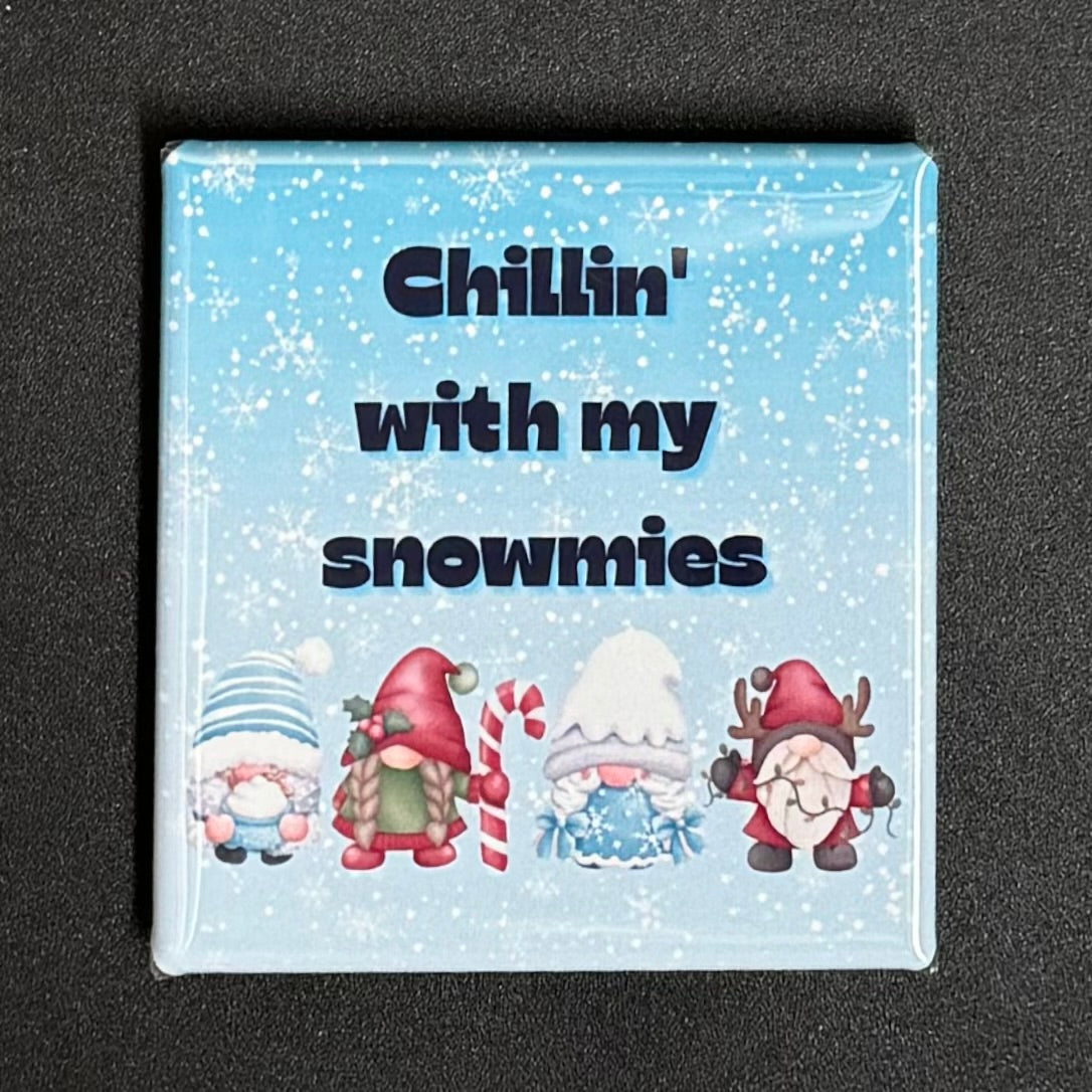 Funny Christmas Magnet Set of 5