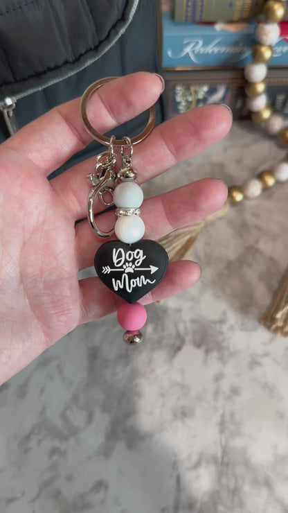 Dog Mom Keychain