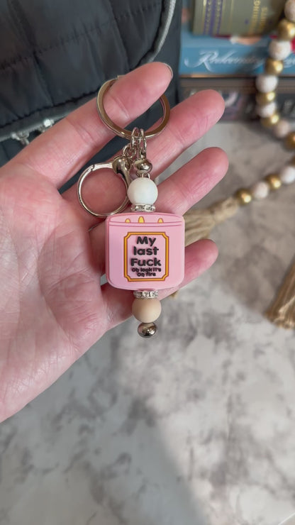 My Last F*ck Keychain